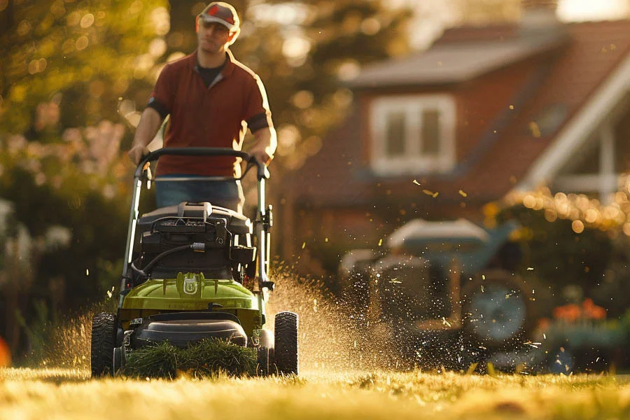 electric lawnmower