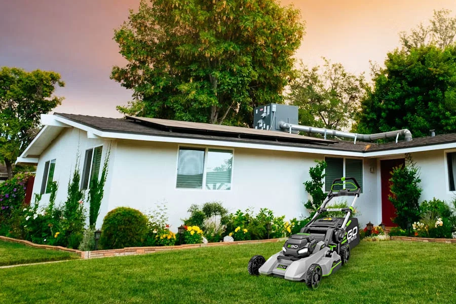 electric lawnmower